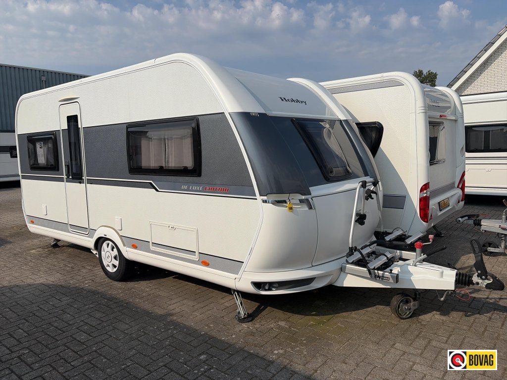Hobby De Luxe Edition 460 UFE Mover/Fietsdrager, Rondzit, Hobby, Bedrijf, Schokbreker