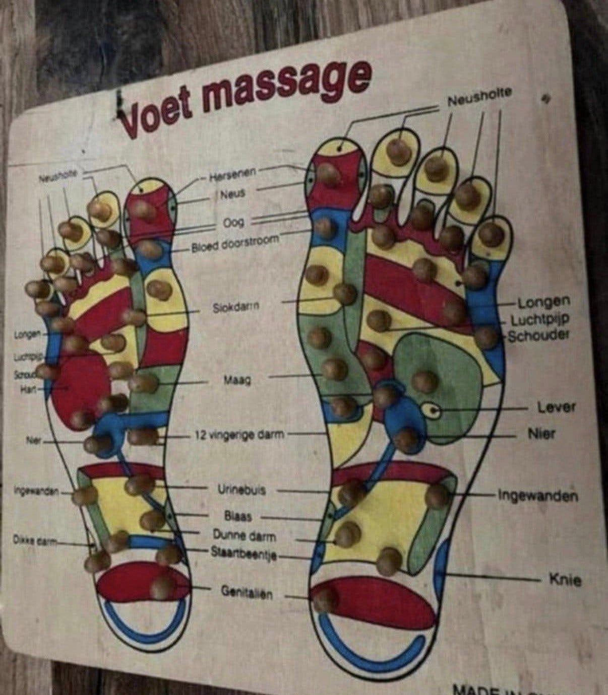 Voet massage paneel, Ophalen of Verzenden, Zo goed als nieuw, Apparaat