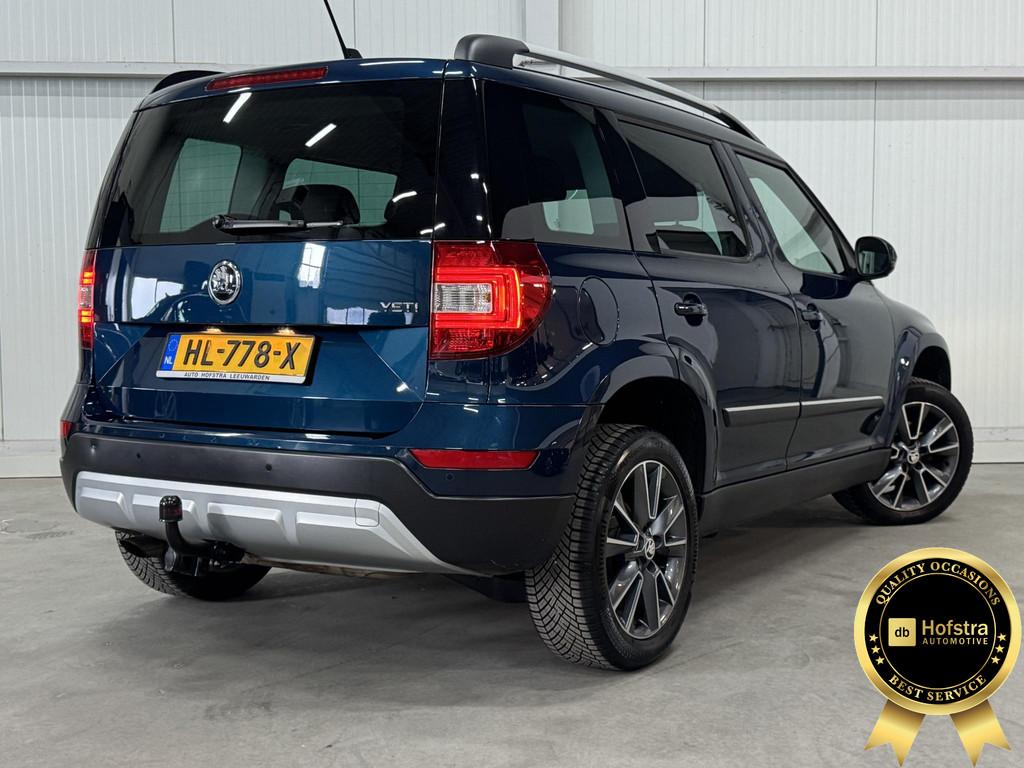 Skoda Yeti Outdoor 1.2 TSI Greentech Edition AUTOMAAT LED XE, Stof, Gebruikt, 4 cilinders, Blauw
