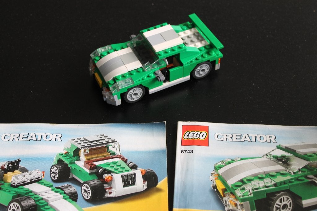 lego creator straatracer. 6743. 3 sets in 1, Kinderen en Baby's, Verzenden, Lego, Inclusief instructies, Zo goed als nieuw