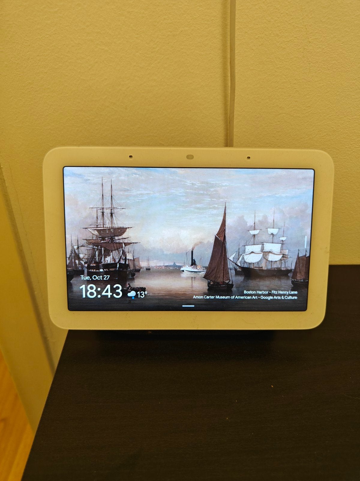 Google Nest Hub 2 - Slimme Display met Assistent, Slimme speaker, Google, Ophalen of Verzenden, Zo goed als nieuw