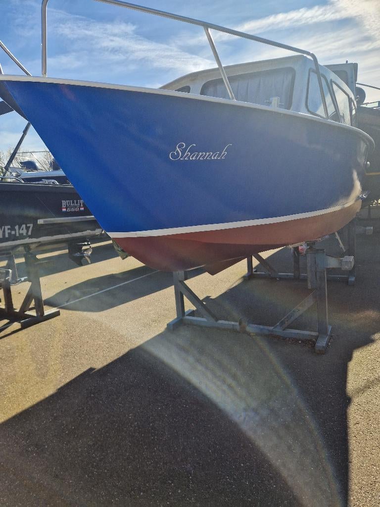 Ten broeke kruiser, Watersport en Boten, Motorboten en Motorjachten, Ophalen, 10 tot 30 pk, Gebruikt, Staal