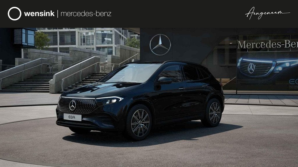 Mercedes-Benz EQA 250+ Business Solution AMG 71 kWh | Panora, Auto's, Mercedes-Benz, Zwart, 445 min, 510 km, Nieuw