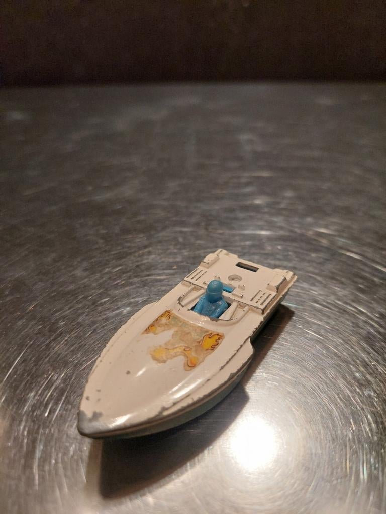 Matchbox lesney/ matchbox speedboot/ vintage / lesney, Ophalen of Verzenden, Gebruikt