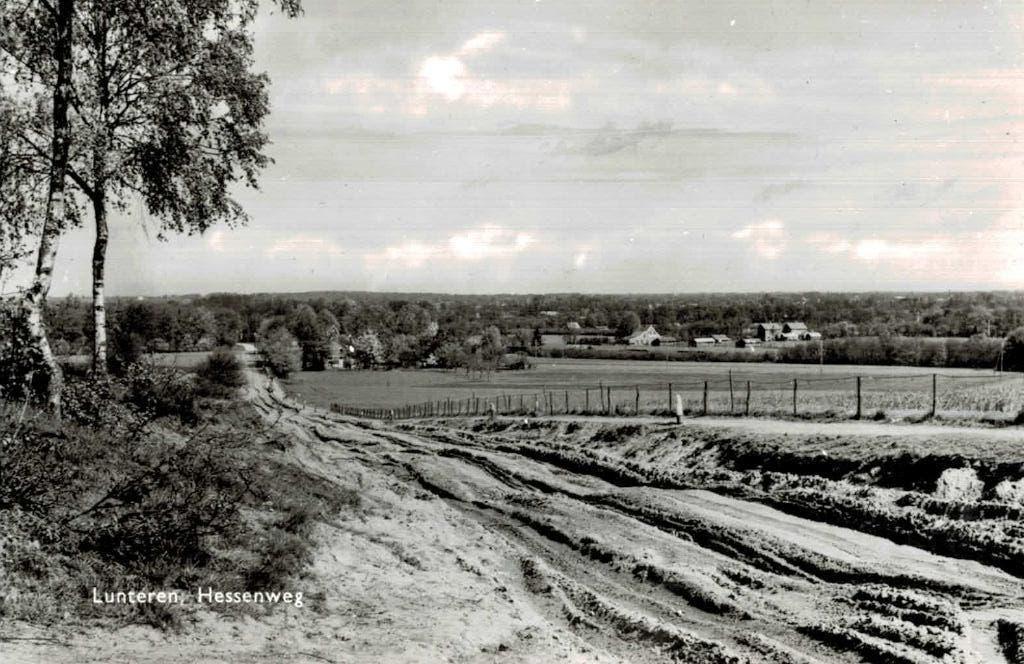 LUNTEREN Hessenweg Kartelrand, Ophalen of Verzenden, 1960 tot 1980, Ongelopen, Gelderland