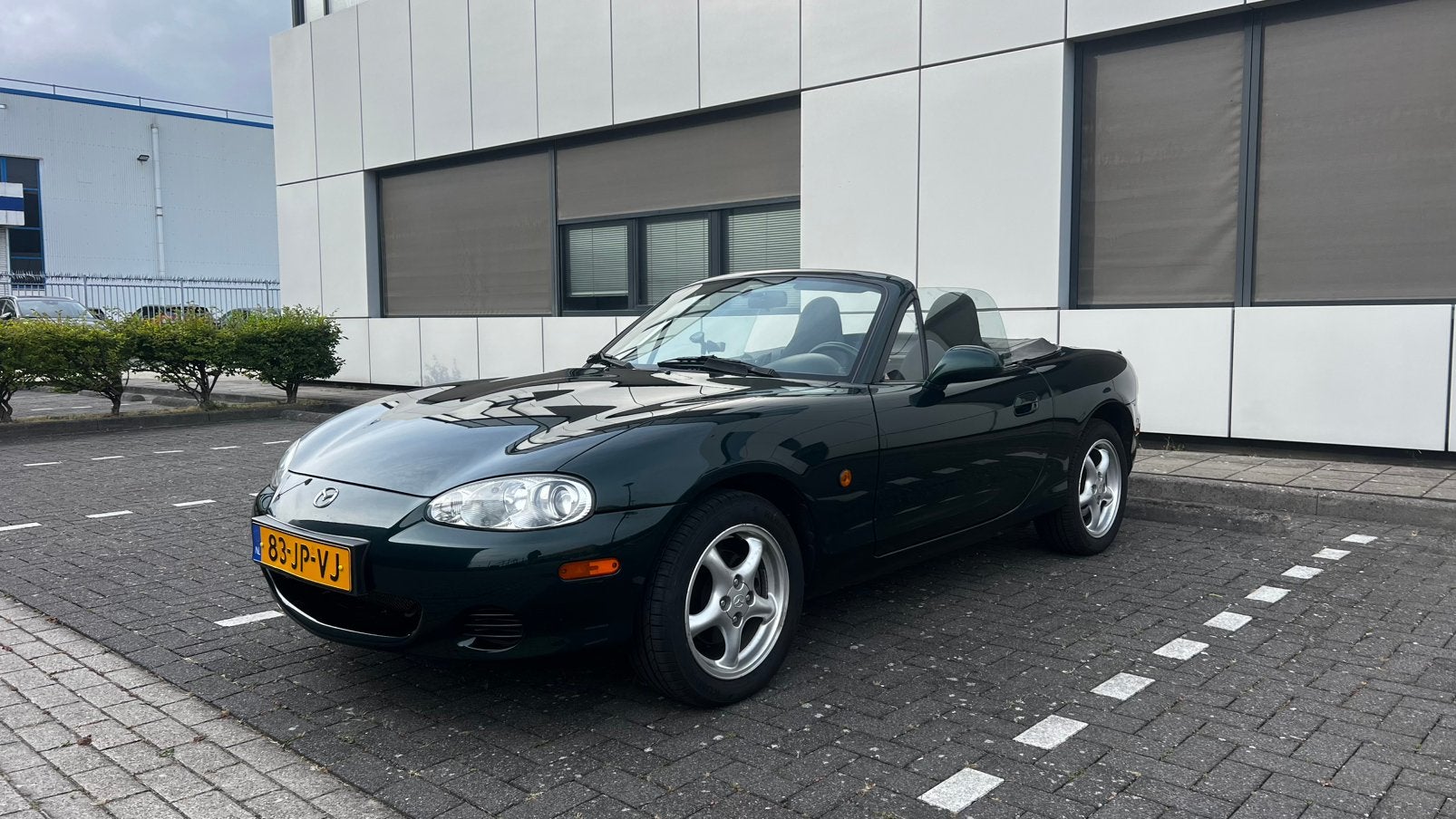Mazda MX-5 NB 1.6 I 2002 Groen, Auto's, Achterwielaandrijving, 40 €/maand, 4 cilinders, Cabriolet