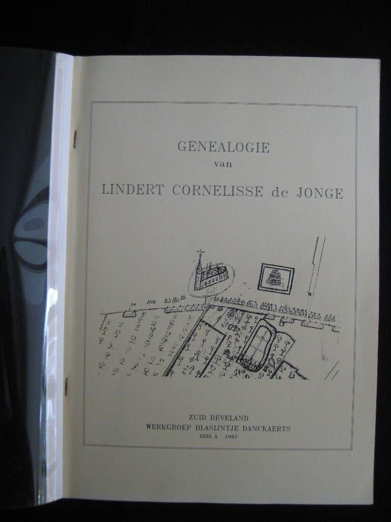 Genealogie van Lindert Cornelisse de Jonge, Boeken, Ophalen of Verzenden, Gelezen