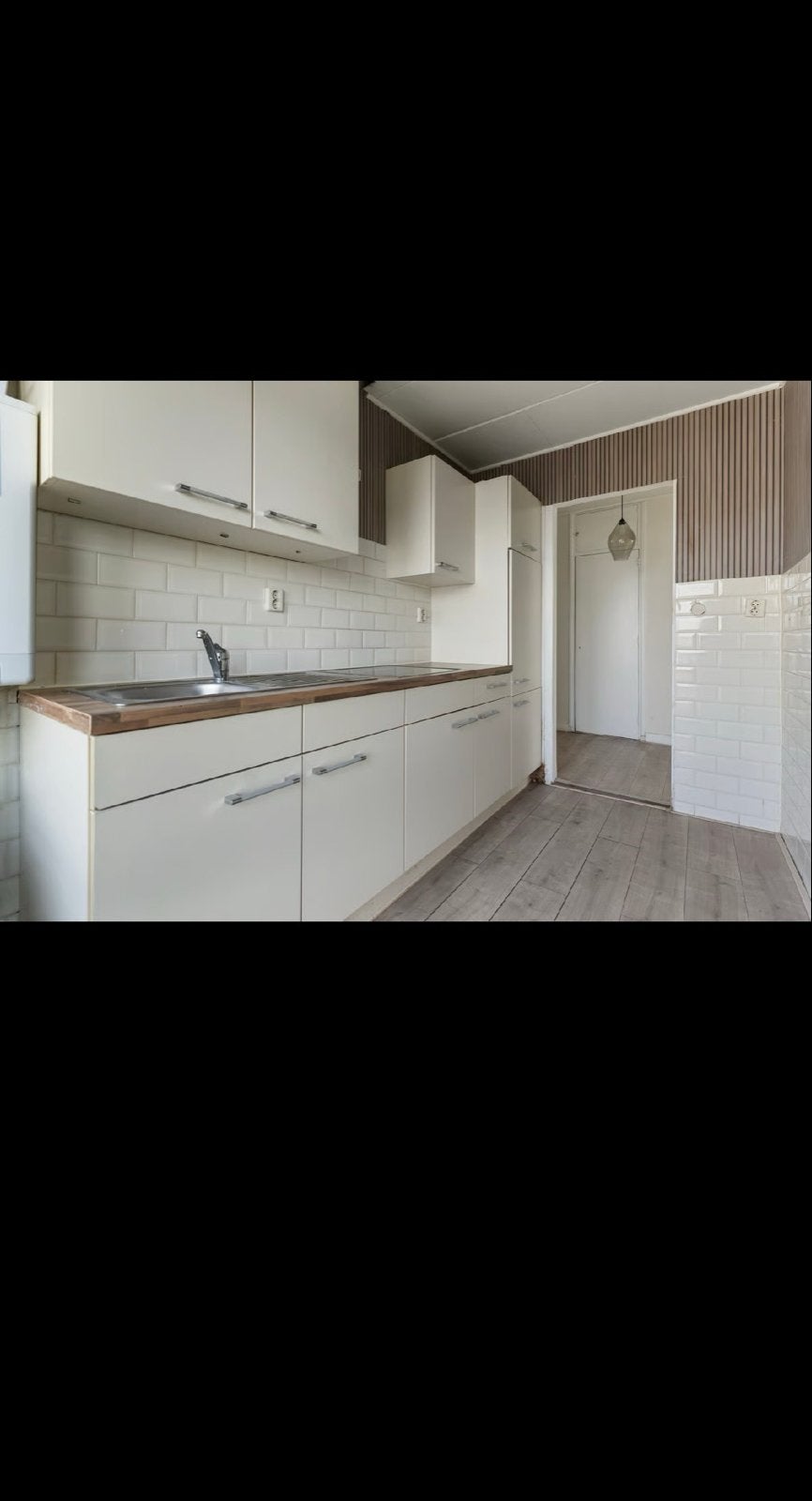 Mooie complete keuken 2,70m incl. apparatuur, Huis en Inrichting, Ophalen, Gebruikt, Wit, Enkelwandige keuken