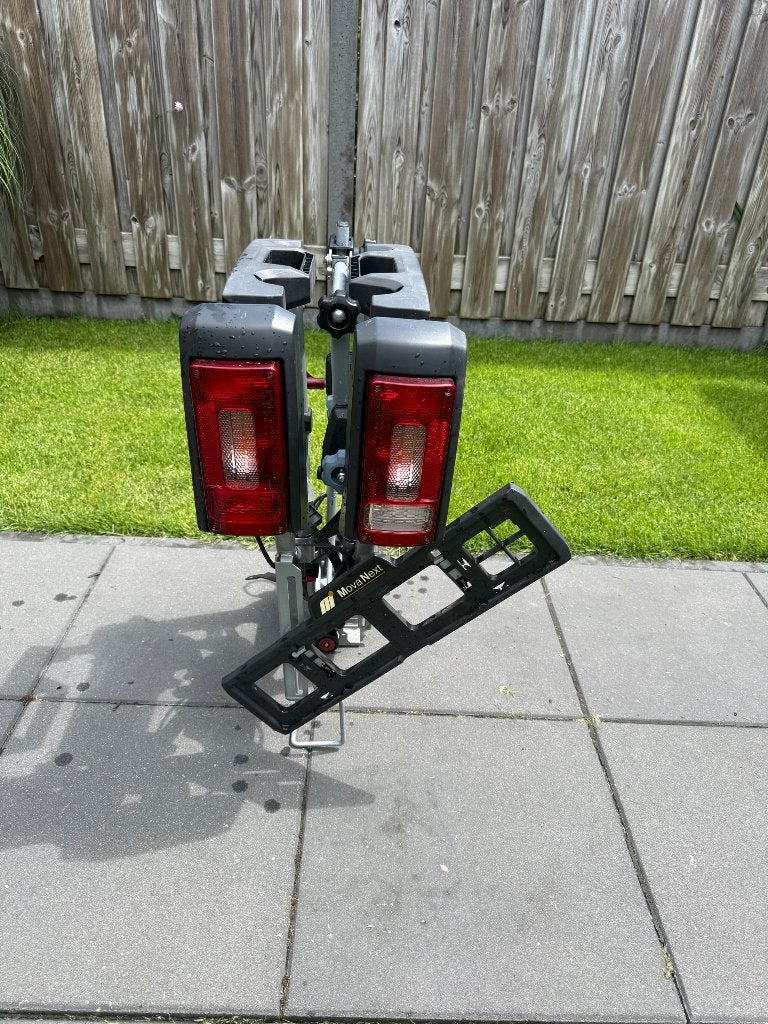 Movanext fietsendrager, Ophalen, Gebruikt, Elektrische fiets, 2 fietsen