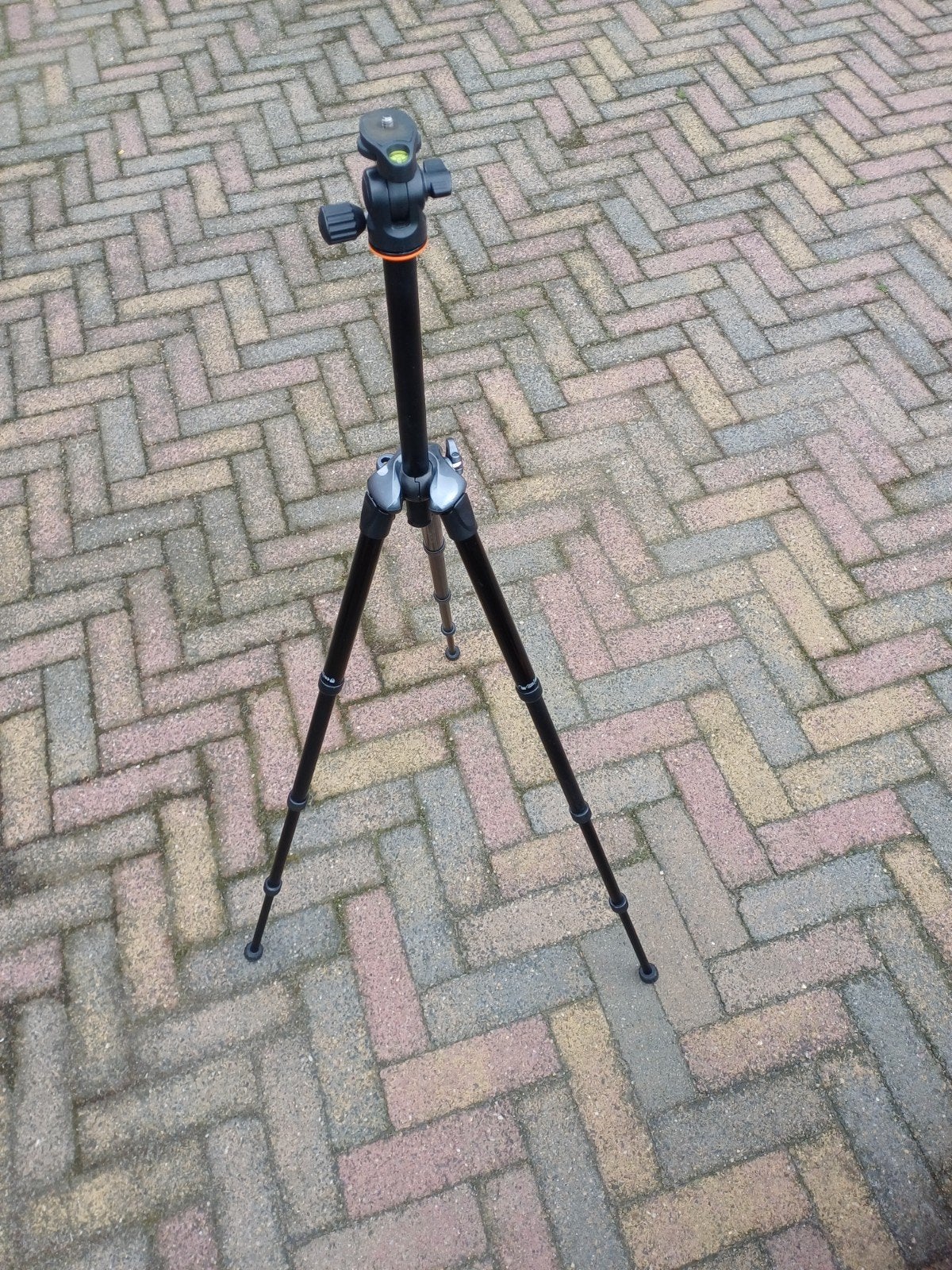 Vanguard Nivelo 204BK Statief met Balhoofd en Tas, Middenzuil, 125 cm of minder, Zo goed als nieuw, Vanguard