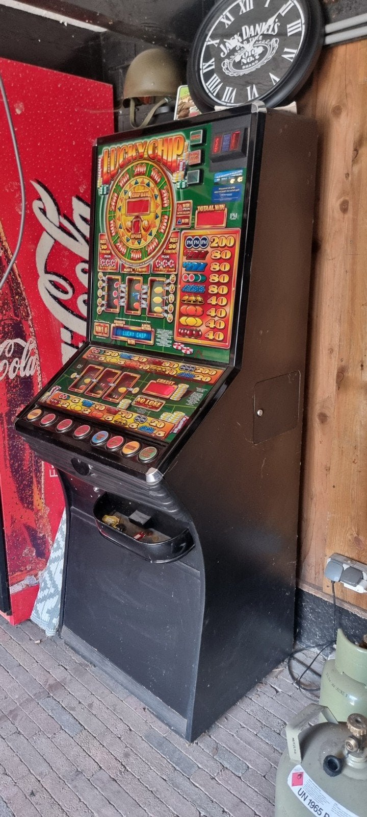 lucky chip, Verzamelen, Automaten | Gokkasten en Fruitautomaten, Euro, Ophalen of Verzenden, Gebruikt