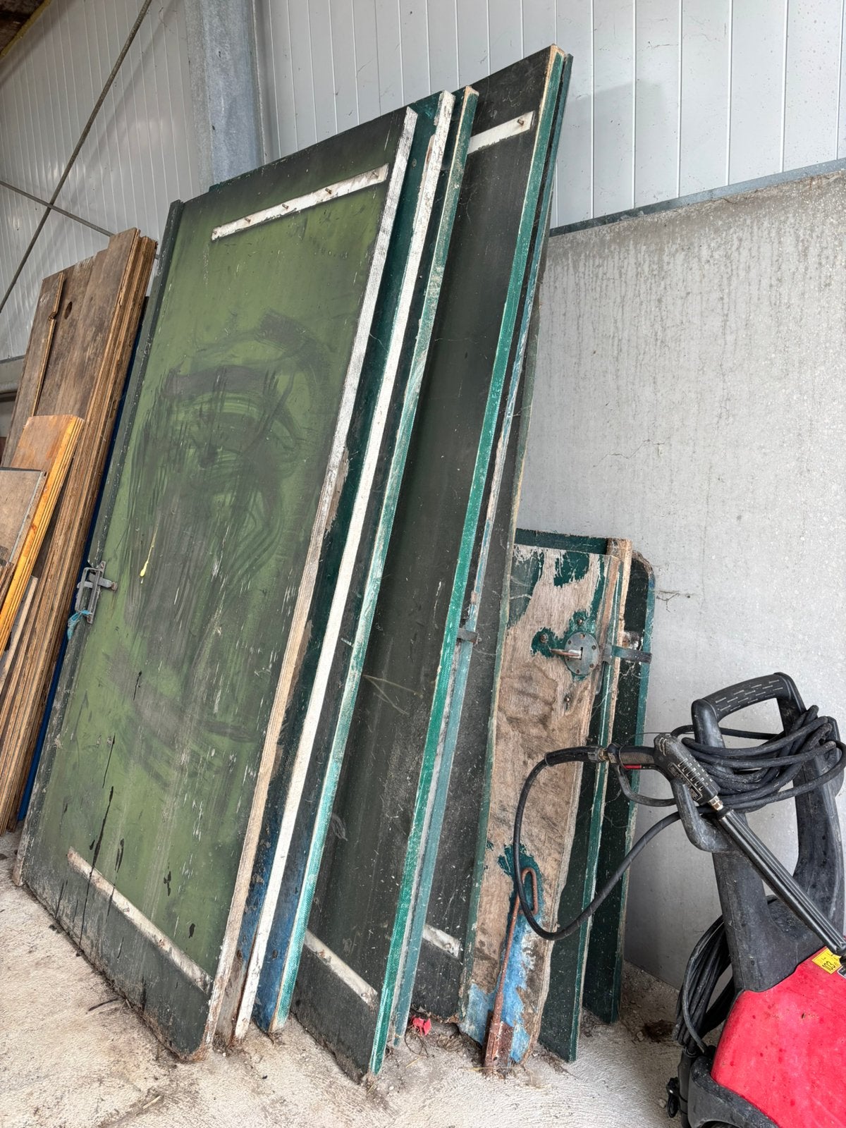 Gebruikte masieve staldeuren, Ophalen, 120 cm of meer, Binnendeur, Zo goed als nieuw