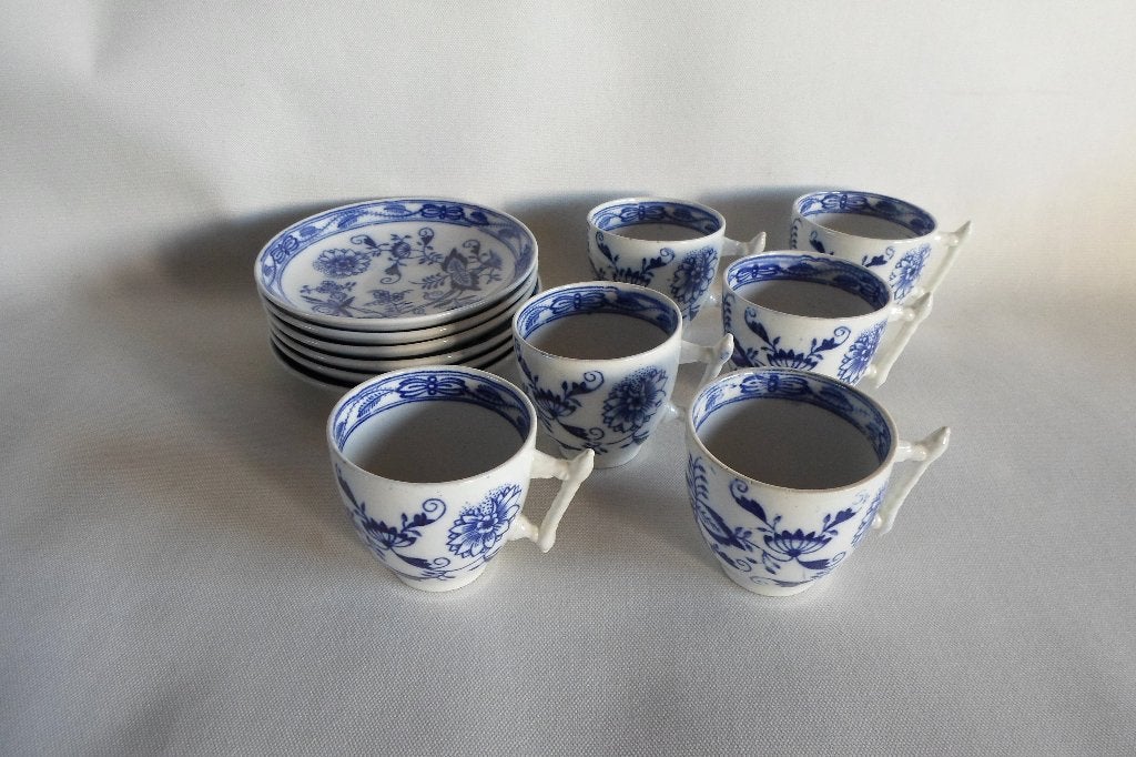 Zwiebelmuster Kop & Schotels, Ophalen of Verzenden