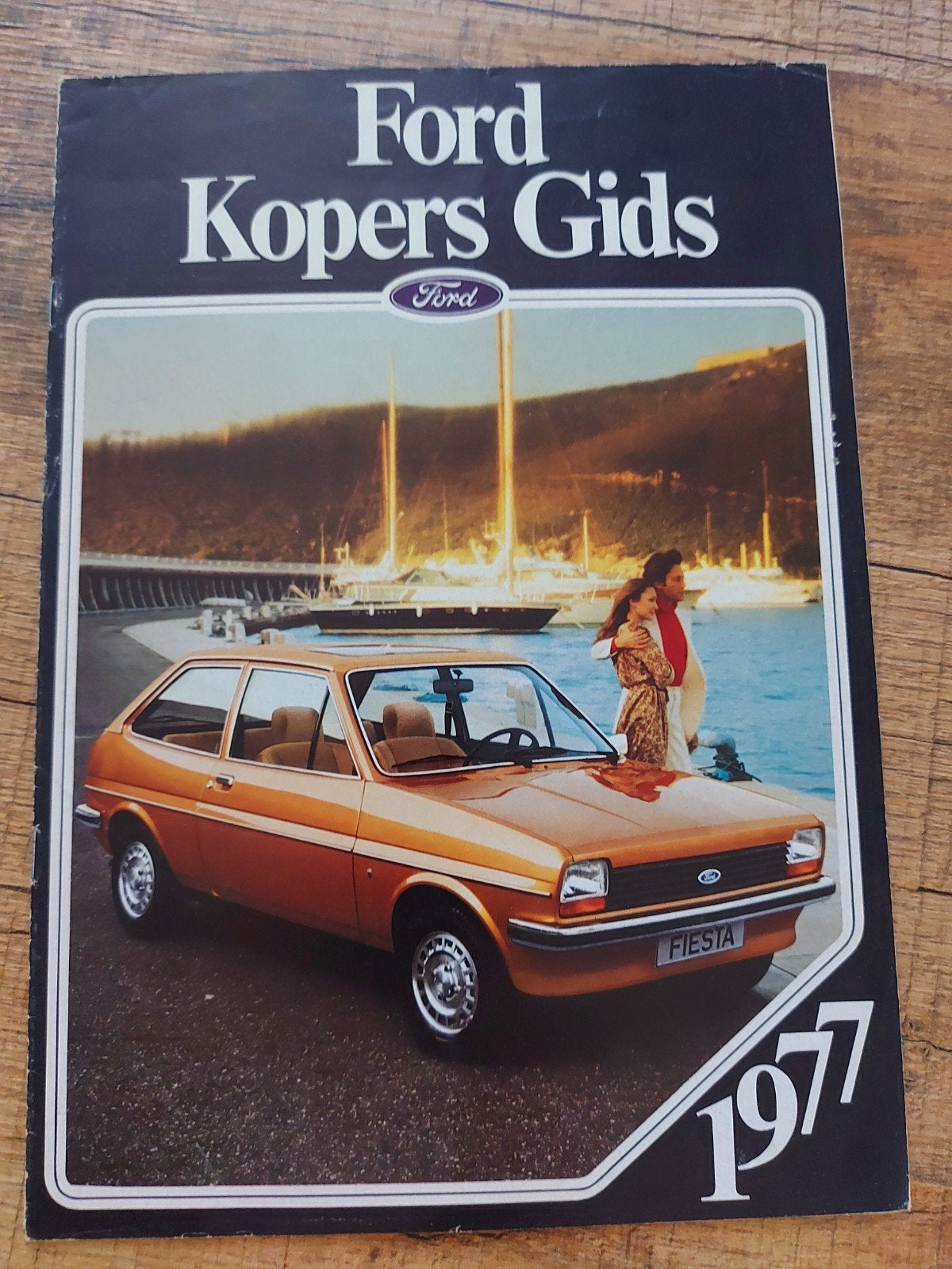 1977 Ford folder o.a. Capri - Granada - Taunus, Ophalen of Verzenden, Zo goed als nieuw, Ford
