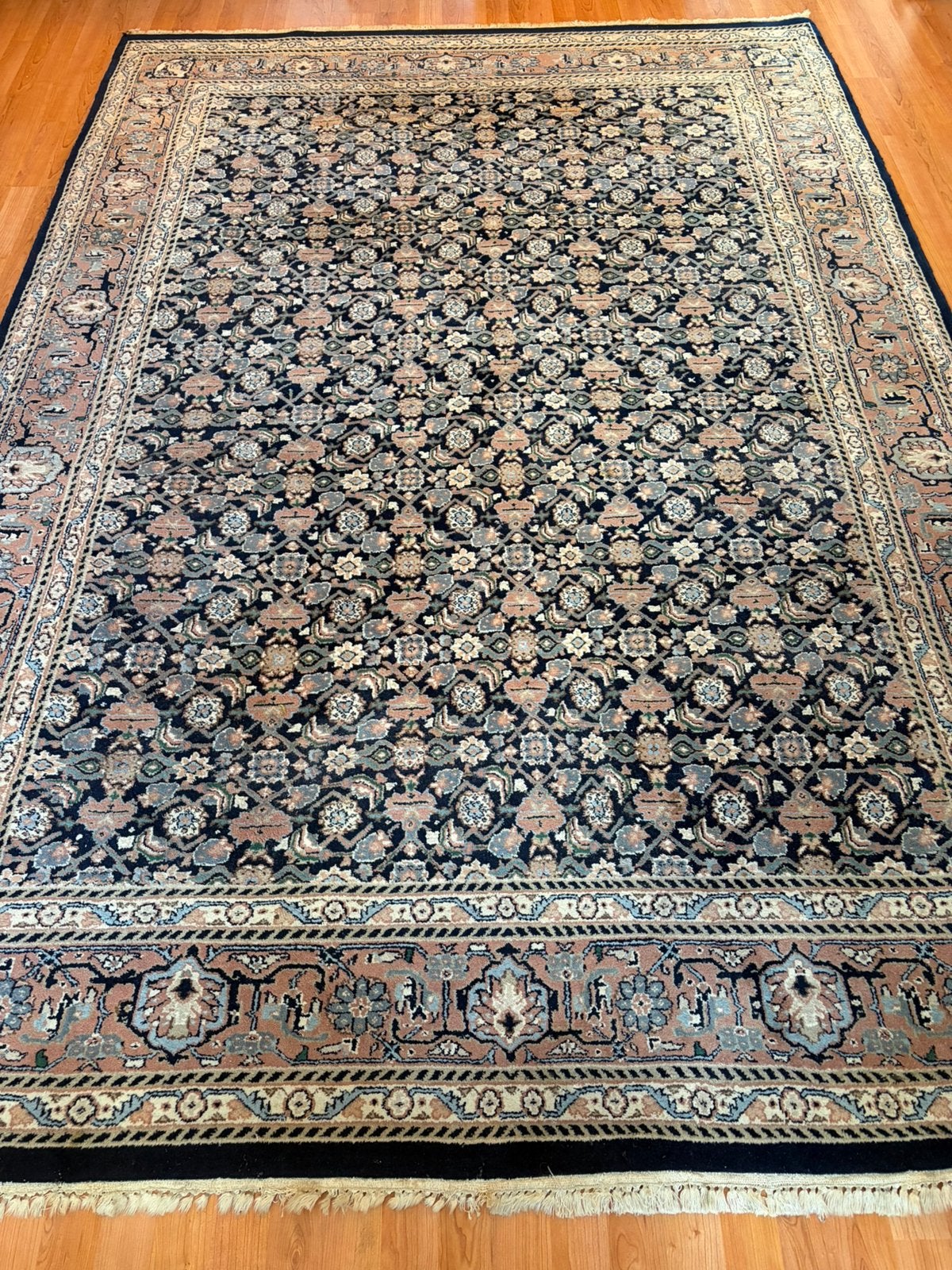 Handgeknopt perzisch tapijt bidjar 290x200, Ophalen of Verzenden, Zo goed als nieuw, Rechthoekig, 200 cm of meer