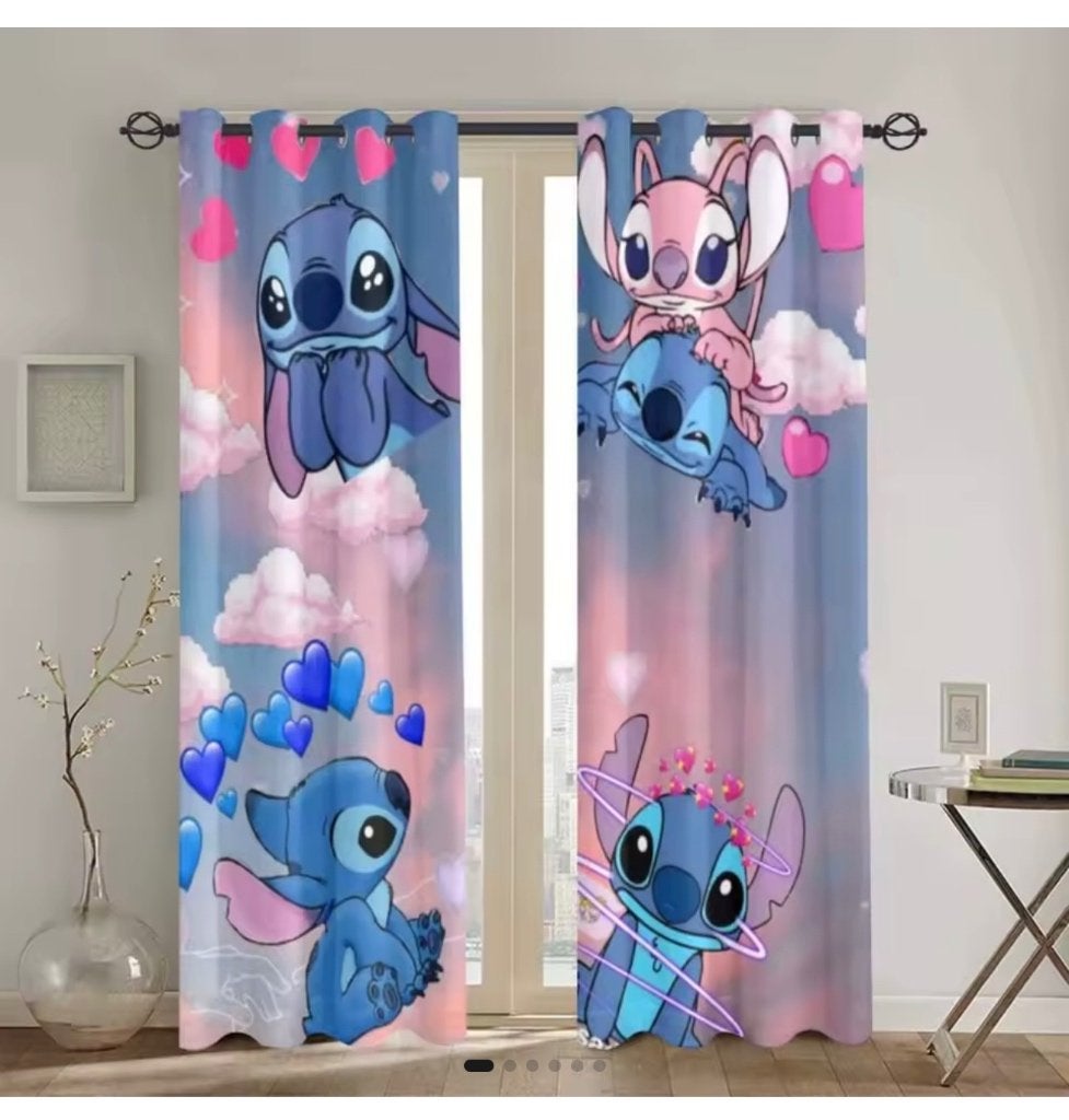 Stitch Gordijnen, Huis en Inrichting, Ophalen, Overige merken, Zo goed als nieuw, Gordijn
