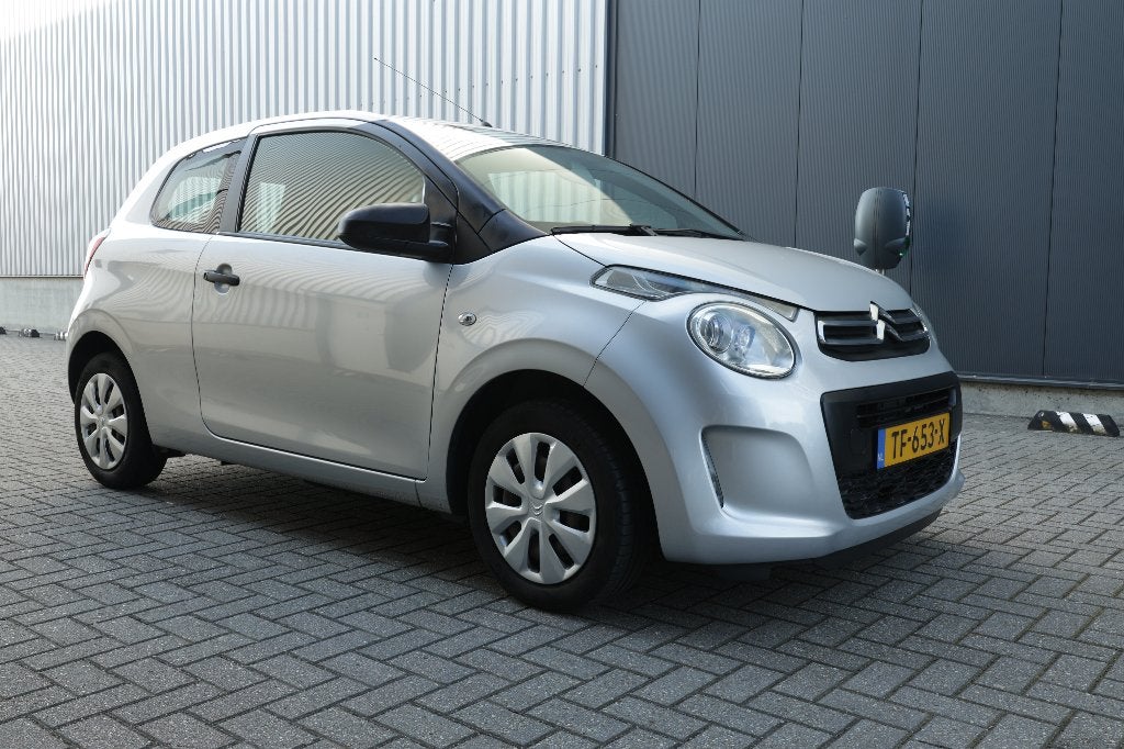Citroën C1 1.0 VTi 72PK ETG 5D 2018 Grijs, Auto's, Voorwielaandrijving, 4 stoelen, C1, Origineel Nederlands