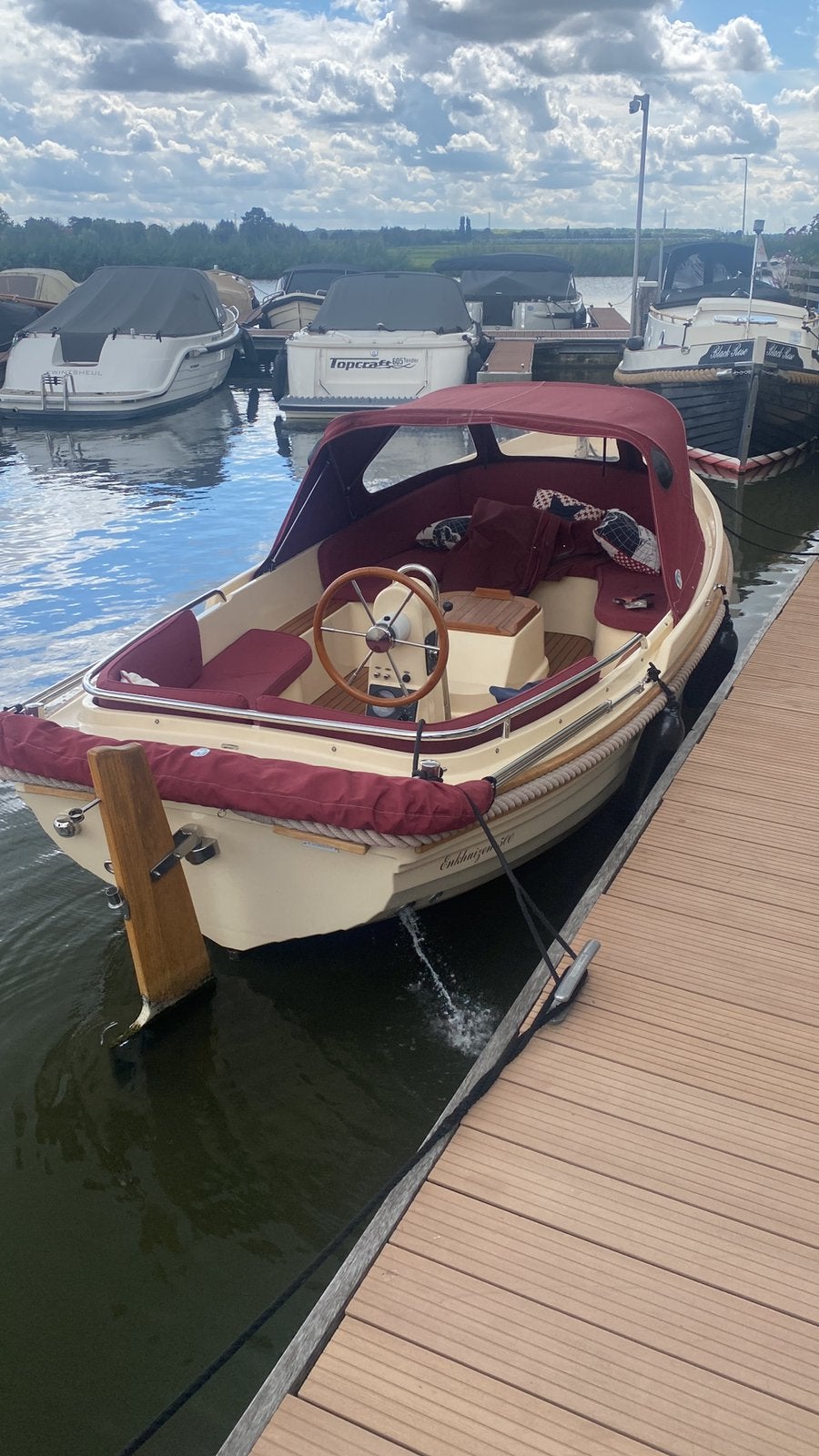 Enkhuizer 500, Watersport en Boten, Sloepen, Ophalen, Binnenboordmotor, Diesel, 12 pk