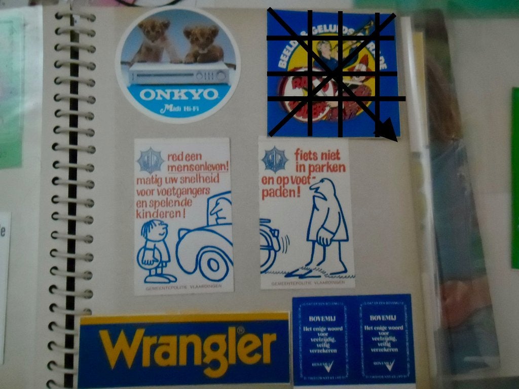 Vintage Sticker Collectie: Reclame, Verkeer en Meer, Ophalen of Verzenden, Nieuw, Overige typen