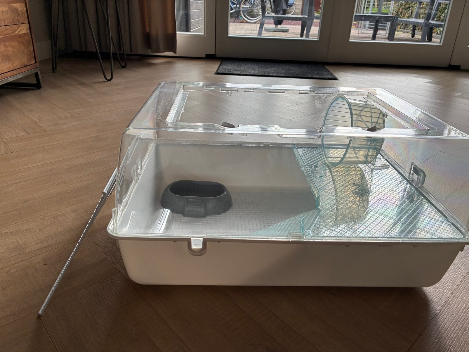 Mooi hamsterhok plus assecoires, Dieren en Toebehoren, Minder dan 75 cm, Zo goed als nieuw, Ophalen, Minder dan 60 cm