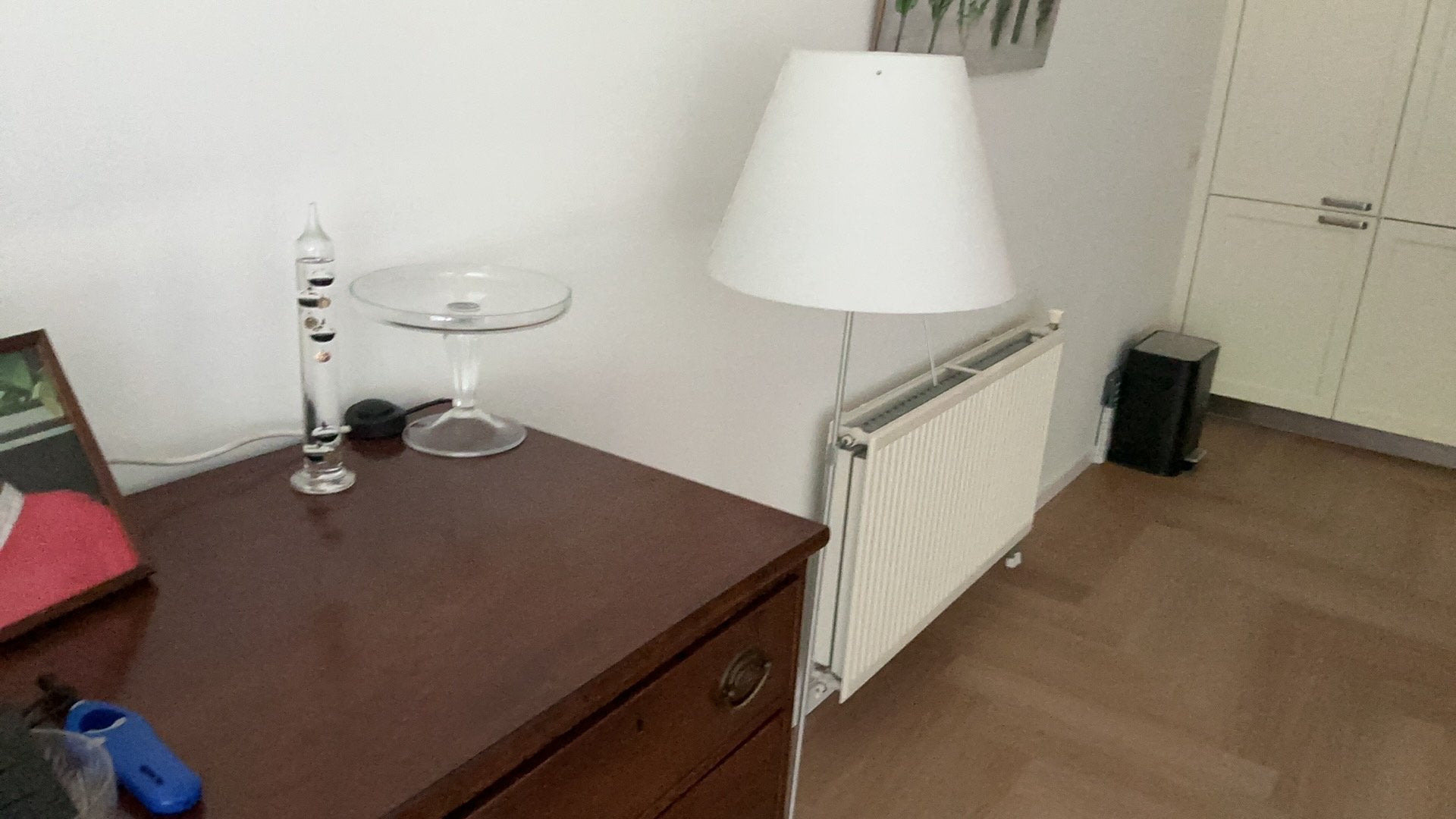 Staande vloerlamp, Ophalen of Verzenden, Gebruikt, Kunststof, 100 tot 150 cm