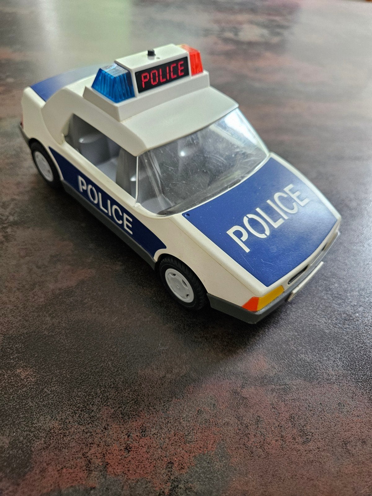 Klassieke Playmobil Politieauto, Kinderen en Baby's, Speelgoed | Playmobil, Gebruikt, Losse onderdelen, Voertuig, Ophalen of Verzenden