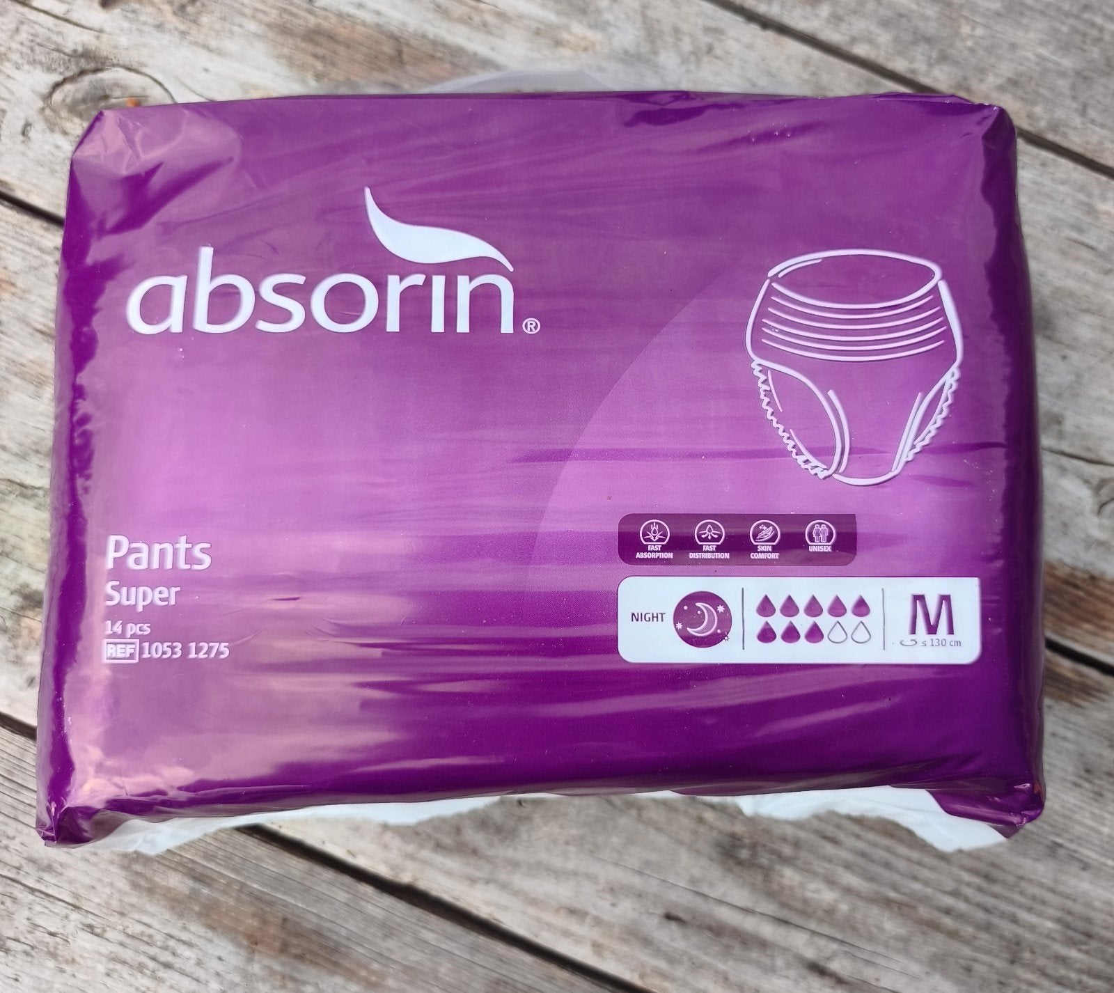 Absorin - Incontinentie broekjes M - Nacht, Diversen, Verpleegmiddelen, Ophalen, Nieuw