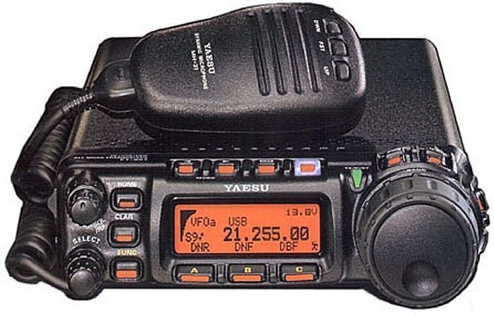 Yaesu FT-857D HF/VHF/UHF Allmode Transceiver met DSP, Ophalen of Verzenden, Zo goed als nieuw