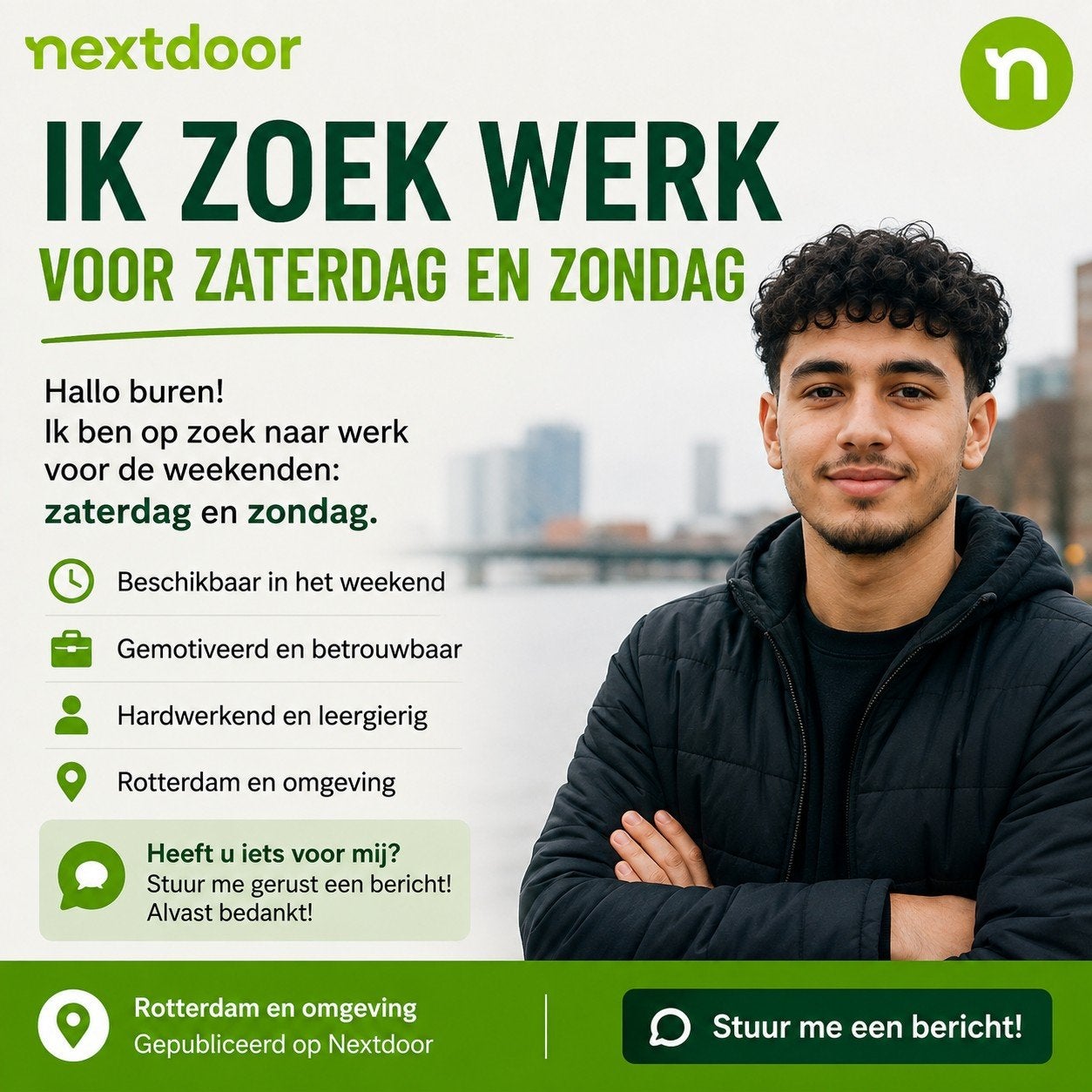 ik zoek werk, 33 - 40 uur, Overige vormen
