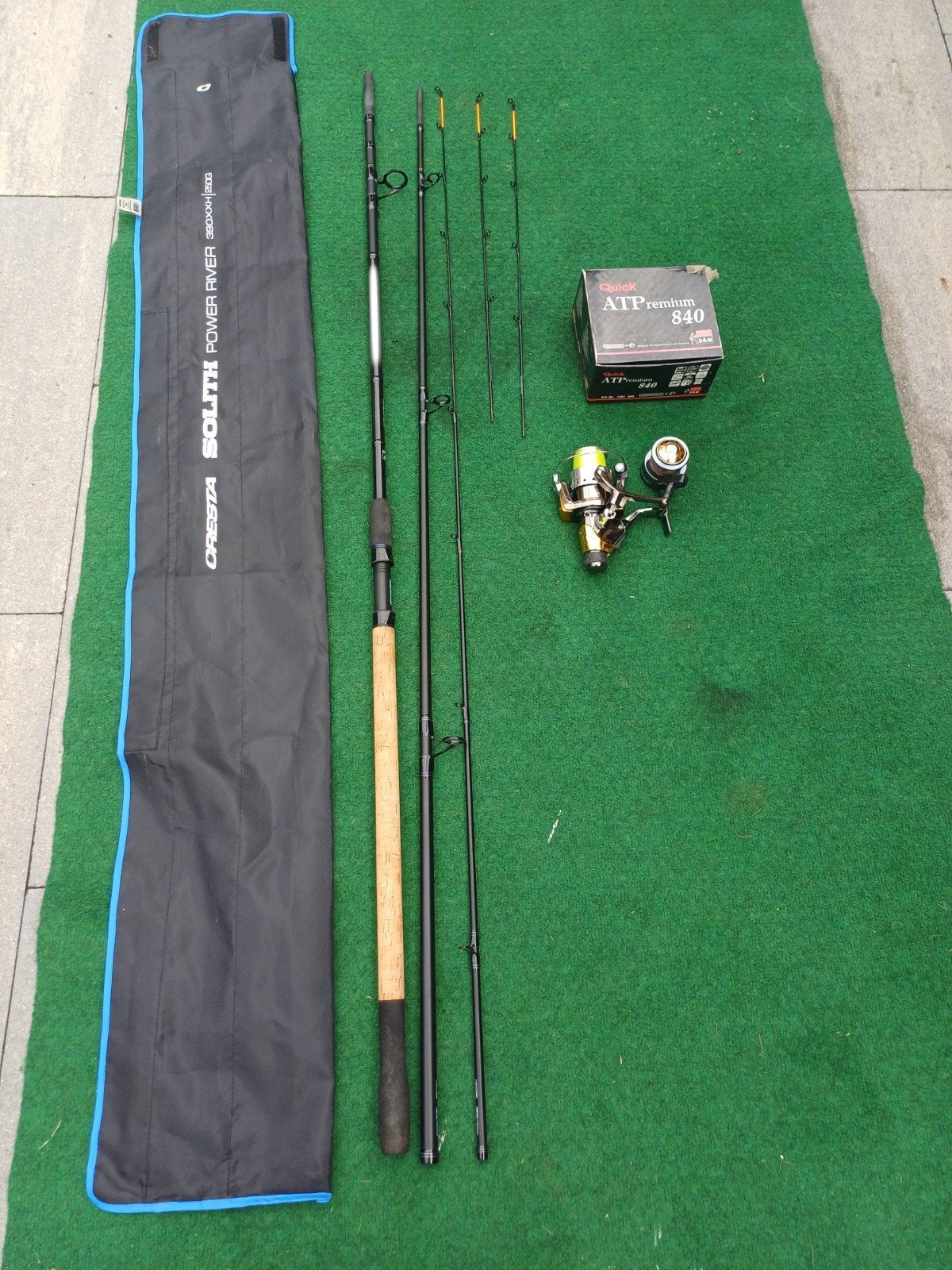cresta solith power river feeder, Ophalen, Nieuw, Complete set