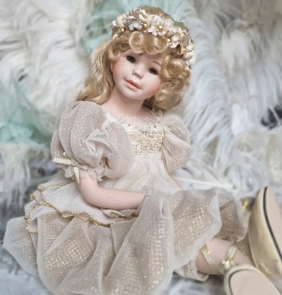 limited edition pop porselein vintage poppen fairy, Ophalen of Verzenden