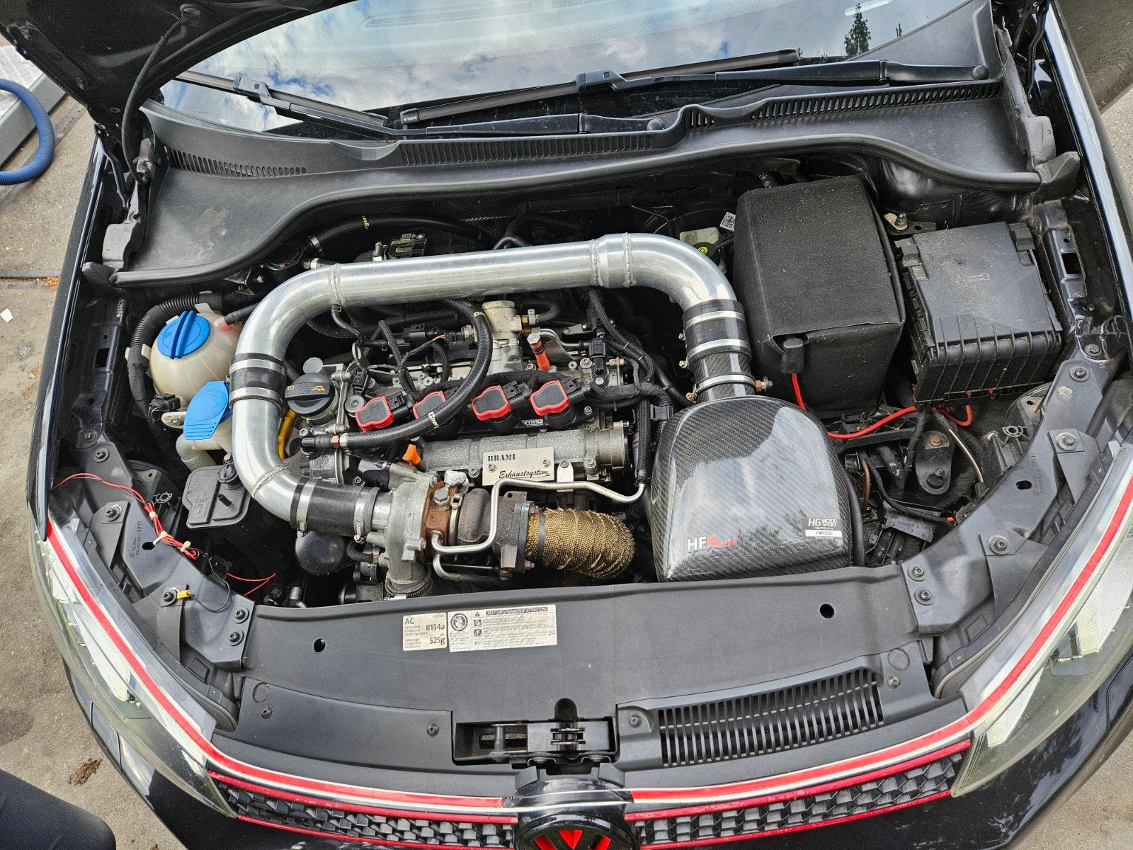 Volkswagen Golf 1.4 TSI 90KW 5D 2011 Zwart, Auto-onderdelen, Ophalen of Verzenden