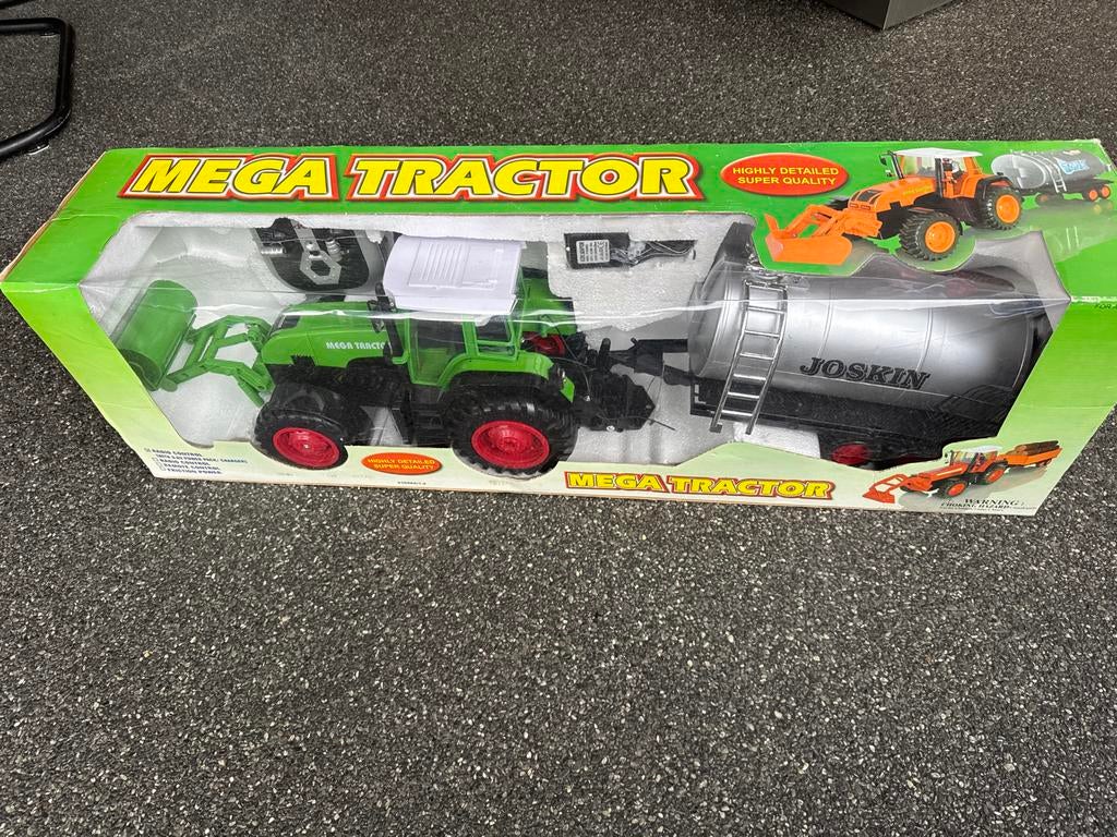Mega Tractor met Joskin Tank - RC Speelgoed, Hobby en Vrije tijd, Overige merken, Nieuw, Ophalen of Verzenden, Groter dan 1:32