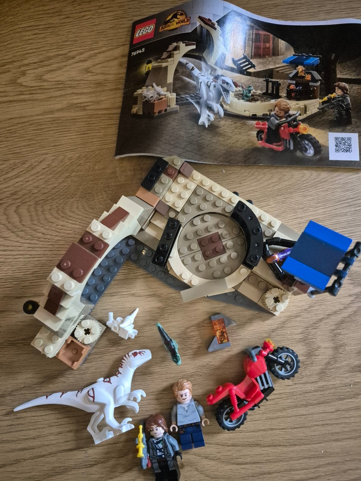 Complete LEGO Jurassic World set 76945, Lego, Ophalen of Verzenden, Complete set, Compleet