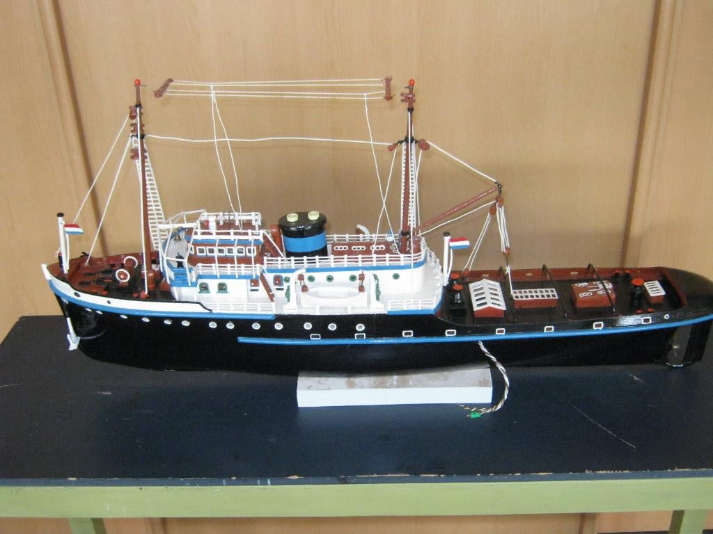 Scheepsmodel-Modelschip. IERSE ZEE., Hobby en Vrije tijd, Modelbouw | Boten en Schepen, Ophalen, Gebruikt
