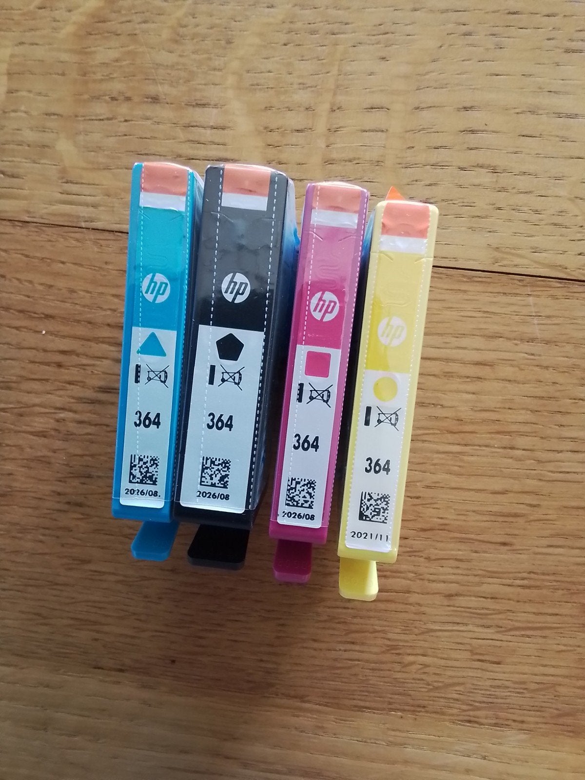 HP 364 Inktcartridges - Complete Set (Alle Kleuren), Computers en Software, Printers, Ophalen of Verzenden, Nieuw
