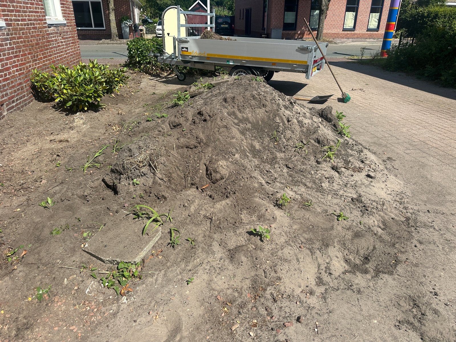 Gratis tuinaarde. Super kwaliteit!, Tuin en Terras, Zand, Ophalen, Gebruikt, Straatzand