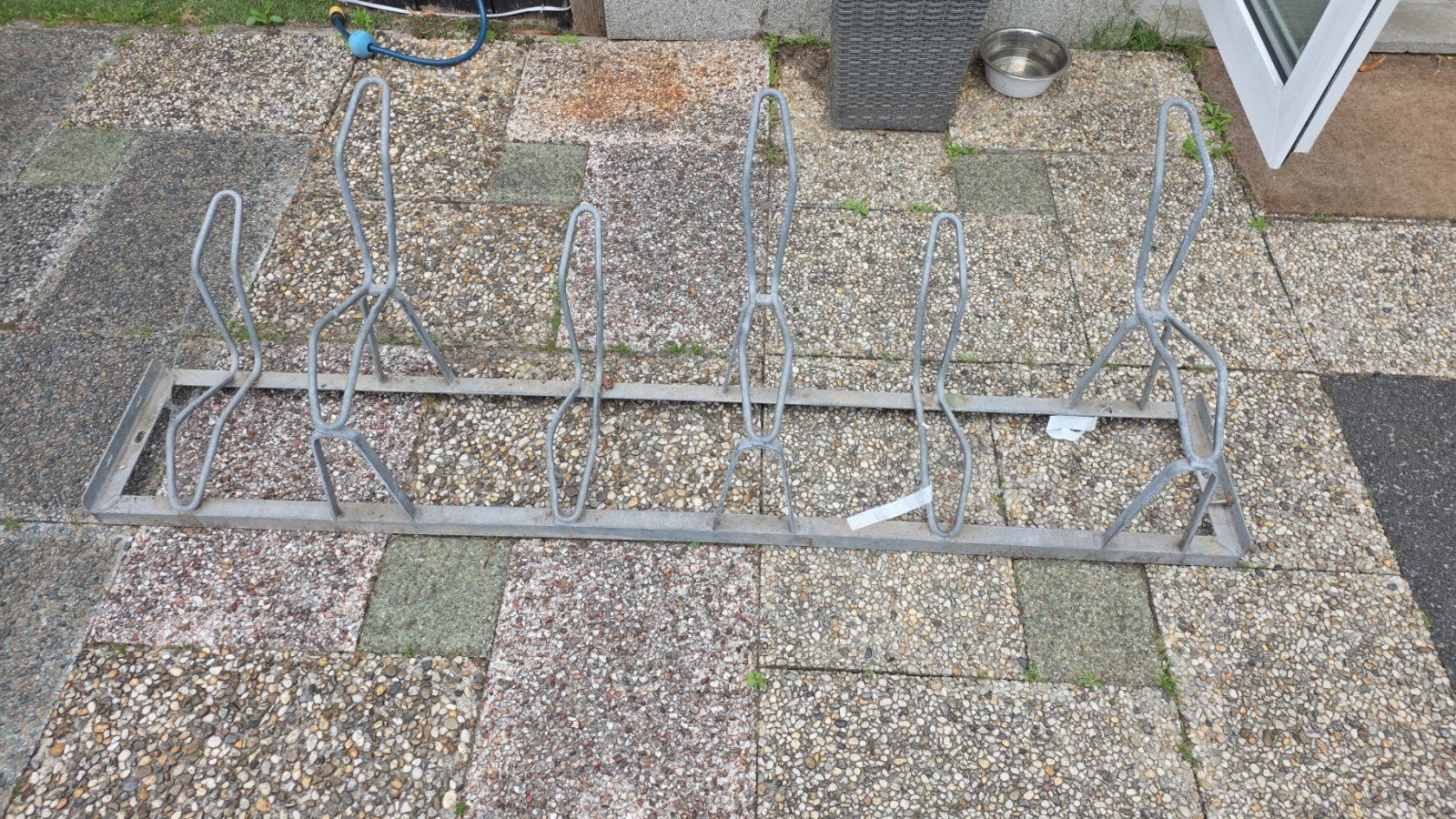 Stevig fietsenrek voor 6 fietsen - Gebruikt, Fietsen en Brommers, Fietsaccessoires | Fietsenrekken, Ophalen, Gebruikt