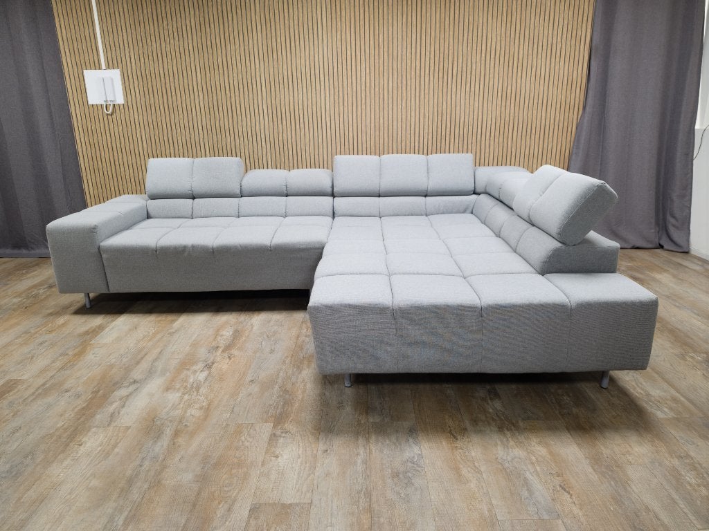 Zeer Mooie Grijs Moderne HOEKBANK, Huis en Inrichting, Banken | Bankstellen, Info@banxtel.nl, 3194DC, Hoekbank, Ophalen of Verzenden