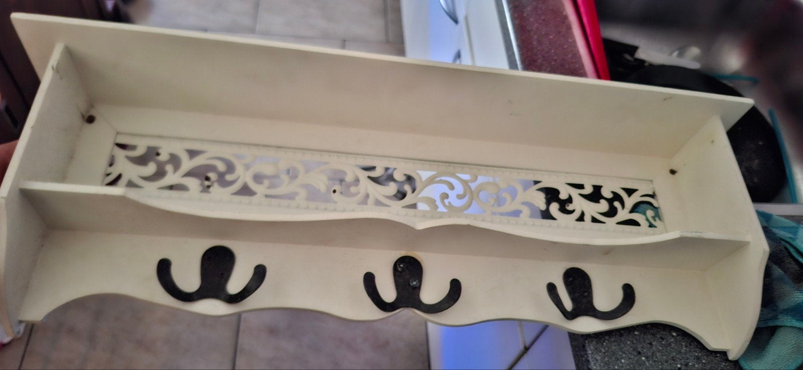 gratis kapstokje 60 cm nieuwe schroefjes nodig, Nieuw, Minder dan 100 cm, Hout, Ophalen