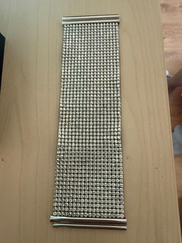 Echte Swarovski Armband - Schitterende Kristallen Cuff, Sieraden, Tassen en Uiterlijk, Met kristal, Overige materialen, Ophalen of Verzenden