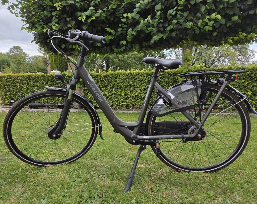 Als nieuw Gazelle Orange C7+ damesfiets L49 Eclipse Blackmat, Ophalen, Velgrem, 47 tot 50 cm, Versnellingen