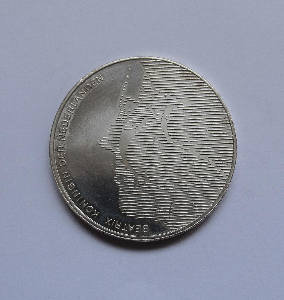 Nederland   50 gulden 1984, Verzenden, Koningin Beatrix, 50 gulden, Zilver