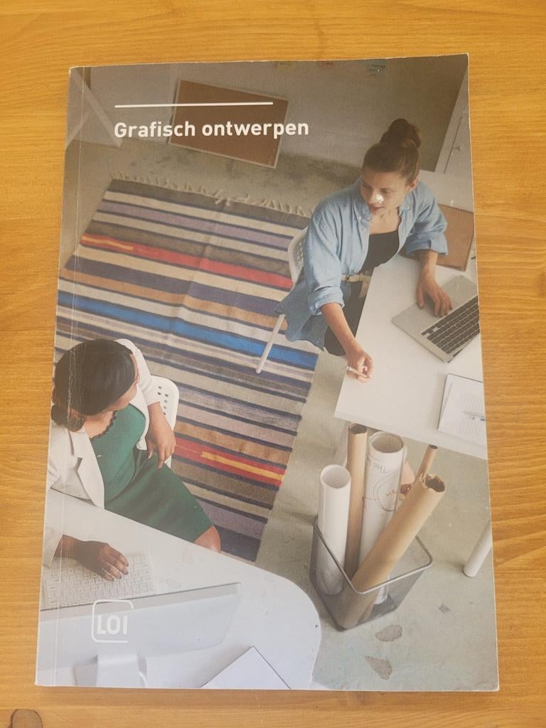 Grafisch Ontwerpen Opleiding LOI - Boek, Zo goed als nieuw, MBO, Alpha, LOI