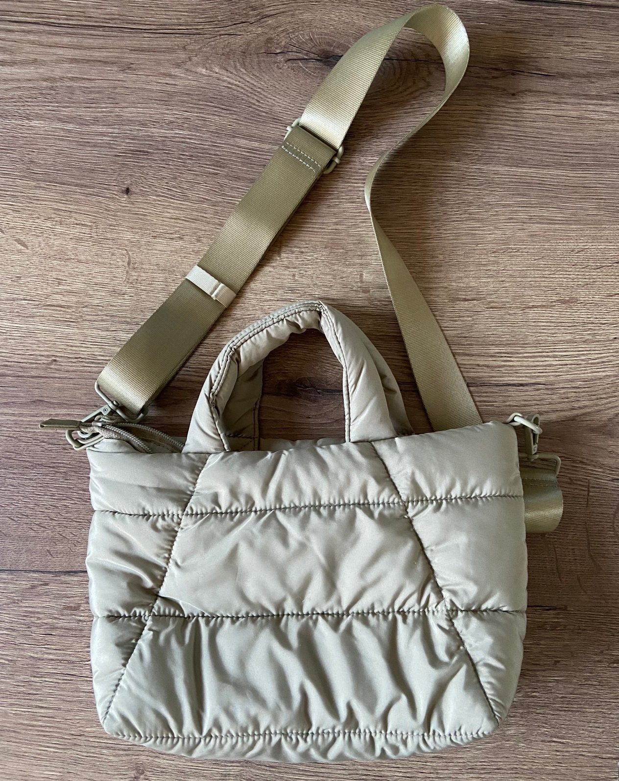 C&A shoulder bag, Sieraden, Tassen en Uiterlijk, Ophalen of Verzenden, Zo goed als nieuw, Groen, Schoudertasje