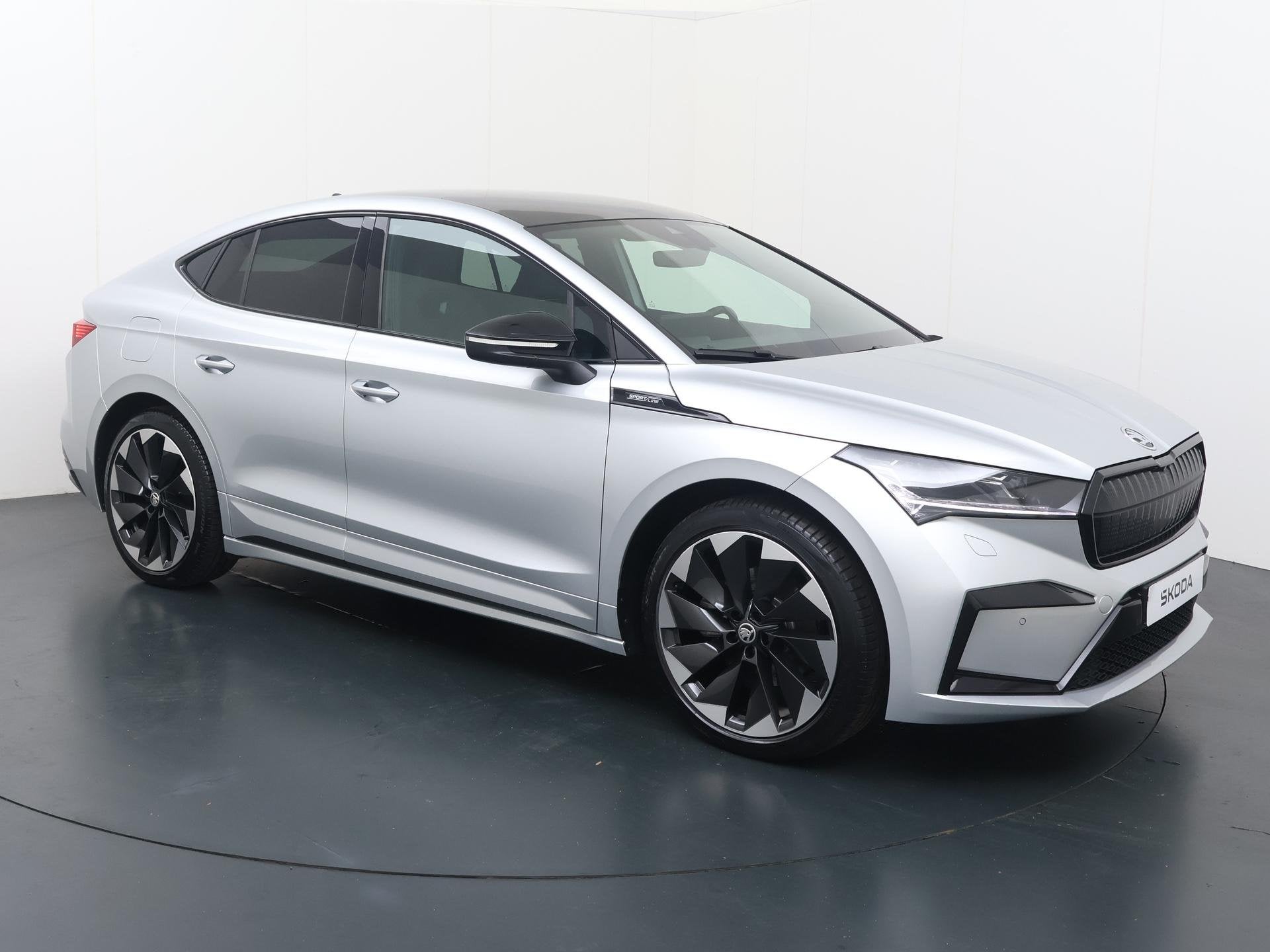 Skoda Enyaq Coupé iV 60 Sportline | 180 PK | SoH 91% | Pano, Achterwielaandrijving, Gebruikt, Origineel Nederlands, 1908 kg