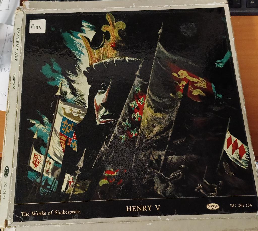 Shakespeare op vinyl – 5 LP-boxen, Cd's en Dvd's, Vinyl | Overige Vinyl, Inclusief boekje, Ophalen of Verzenden, Gebruikt, 12 inch