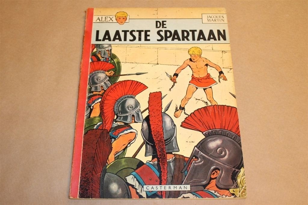 Alex - De laatste Spartaan - 1e druk 1968, Eén stripboek, Ophalen of Verzenden, Gelezen