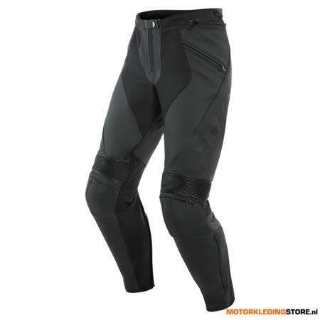 Dainese Pony 3 leren motorbroek, Zwart, Motoren, Ophalen of Verzenden, Nieuw met kaartje