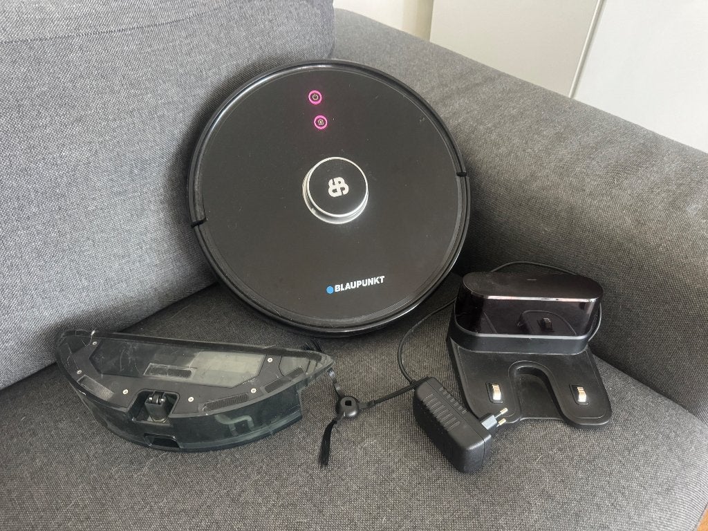 Robotstofzuiger Blaupunkt, Ophalen, Overige merken, Bedienbaar via app, Zo goed als nieuw